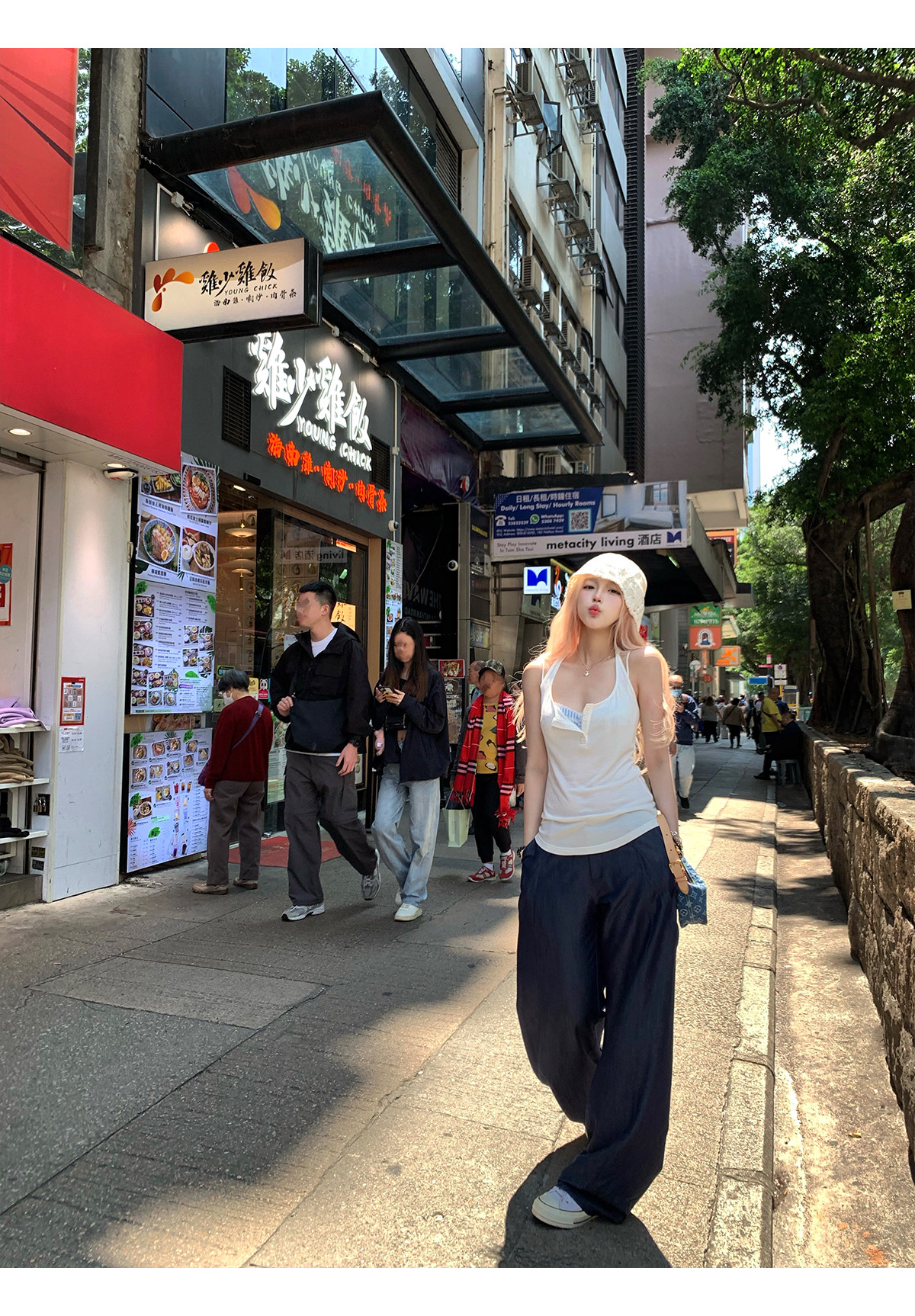 Топы/майки thas9i九亿 麻豆公式 天丝白色小吊带背心女夏日海边百搭针织上衣