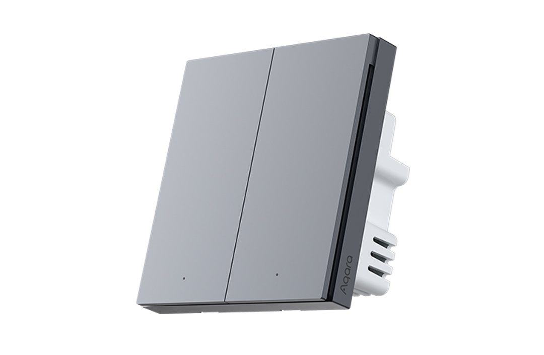 AQara smart wall H1Pro switch (zero fire double key version) control panel light control atmosphere is beautiful