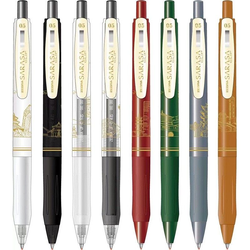 Japanese zebra JJ15 Qualimativity pen Chinese city building joint press-type student examination black pen