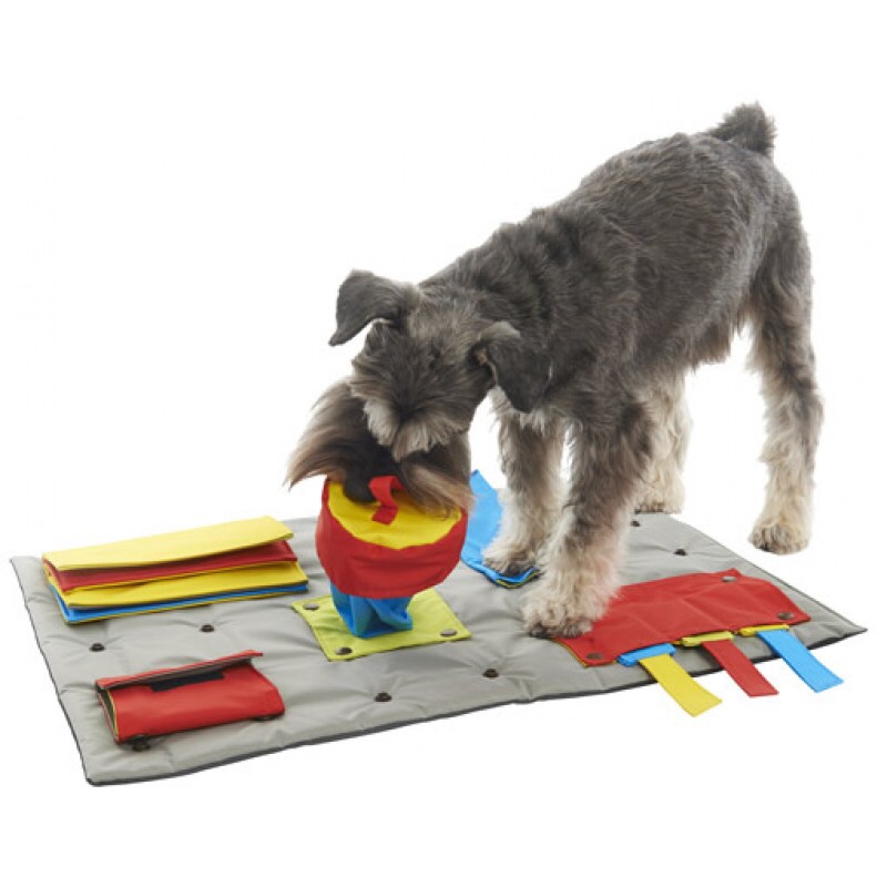 Fool's Danish buster pet dog sniffing mat pet slow food puzzle training Tibetan food toys in stock
