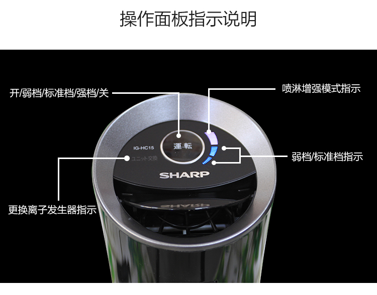Máy lọc không khí ô tô tại Nhật Bản sắc nét IG-HC15 JC15 ô tô thanh oxy mùi ion âm kinh nghiệm mua máy lọc không khí