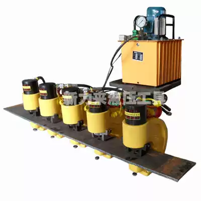 CH-70 combination hydraulic punching machine Angle steel channel steel plate copper aluminum bar bus bar bus bar hydraulic punching machine