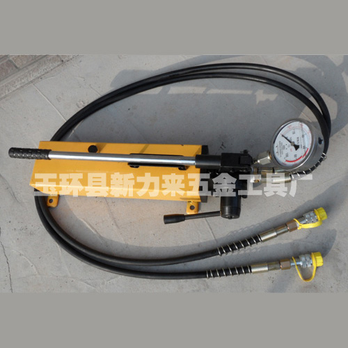 Manual hydraulic pump CP-700S with table high-pressure pump single tubing hand pump hydraulic pump station pumping tool