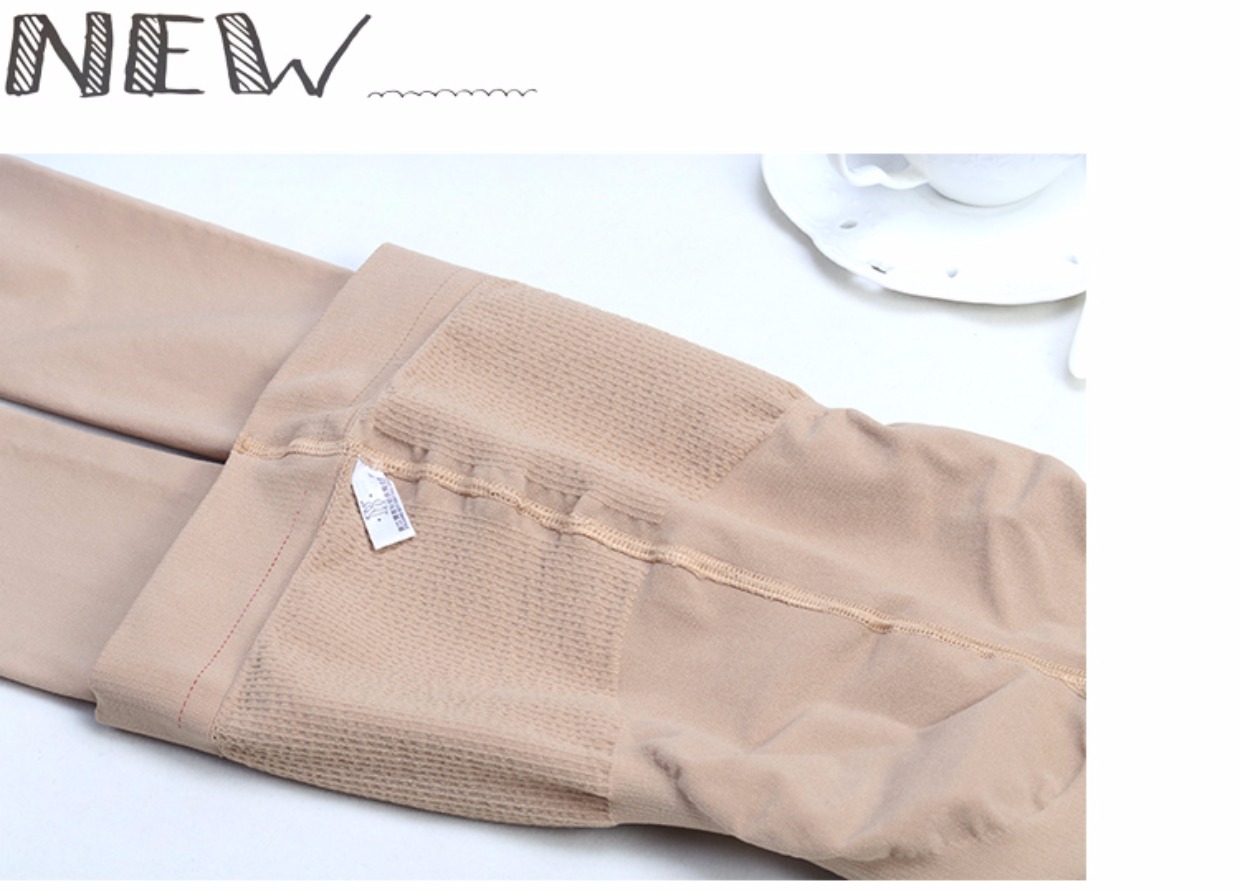 Quần lửng skinny đẹp Quần lửng cạp cao 600D Quần legging xuân hè hông ôm bụng siêu nhỏ siêu nhỏ tất vớ