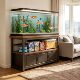 Multi-Layer Fish Tank Storage Rack, Floor-Standing Storage Display Cabinet, Living Room Low Table Base Storage Cabinet, Multi-Layer Storage Cabinet