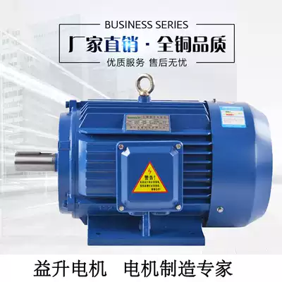 Y series three-phase asynchronous motor YE2-132M-4 pole 7 5KW kW AC motor 380V brand new copper wire