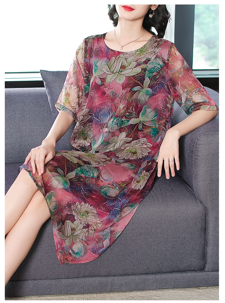 Robe femme SERIMAN en Mousseline - Ref 3328624 Image 17