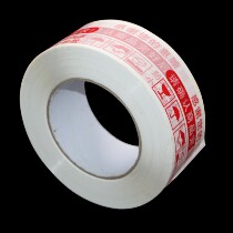 Transparent adhesive tape paper wholesale Taobao warning message packaging sealing tape sealing tape bandwidth tape 4 8 wide 2 5 thick mansion
