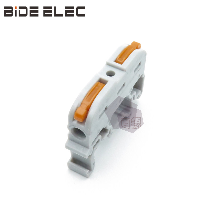 PCT-211 grey UK wiring platoon quick docking terminals DIN35 lead connector 50 boxes