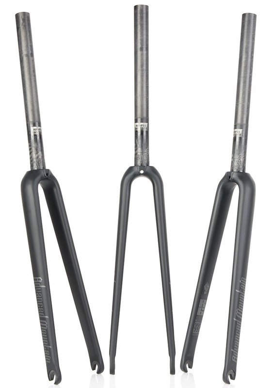 Am R6 Ultra-Light Carbon Fiber Front Fork 700C Road Bike Carbon Front Fork C Clamp Road Carbon Fork 23C 25C