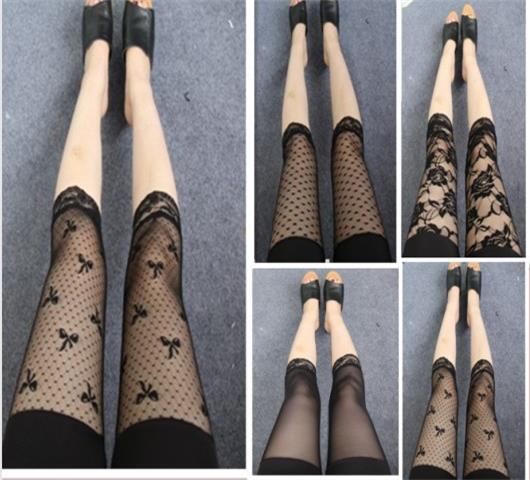Summer Lace Hollow-Out Leggings, Mesh Anti-Exposure Elastic Capri Pants for Women, Thin Plus-Size Slim-Fit Mid-Length Pants