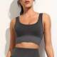 Cross-Border Sports Bra, High-Intensity Shock-Proof, Large Size, Quick-Drying, Seamless, Breathable, Temu Popular Fitness Underwear for Women