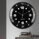 Fashionable Wall Clock, Creative Home Living Room Quartz Clock, Nordic Retro Silent Wall Clock for Bedroom, In-Stock Premium Product