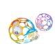 Cross-Border Educational Baby Hand Grasping Ball, Baby Teething Ball, Manhattan Hole Ball, Soft Rubber Push Ball for Early Education
