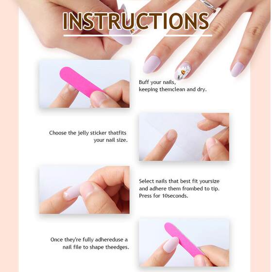 ins Wind Wearable Nails 30 Pieces Summer Beach Shell 3D Three-Dimensional Flowers Butterfly Heart Wearable Nails Purely Handmade