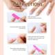 ins Wind Wearable Nails 30 Pieces Summer Beach Shell 3D Three-Dimensional Flowers Butterfly Heart Wearable Nails Purely Handmade