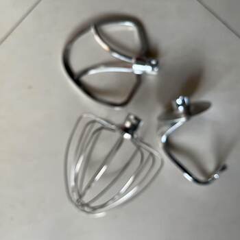 Original Accessories for the Biaojun Chef Machine Sm-1552Nl Dough Mixer: Egg Beater Cage, Egg Beater Ball, Egg Beater Net