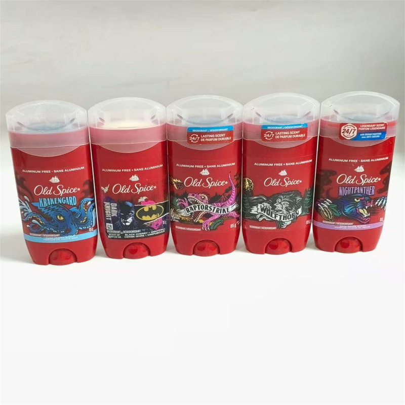 85g Large Capacity American Old Spice Men's Wild Series Antiperspirant Deodorant Wolf Thorn Raptor