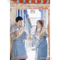 New Tibetan clothing for women new Tibetan robes Tibetan clothing ethnic style Lhasa clothing Tibetan clothing Tibetan performance clothing