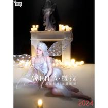 2024 New Fairy Dress Elf Angel Photo Art Private Photo Studio Costume Stage Show Costume