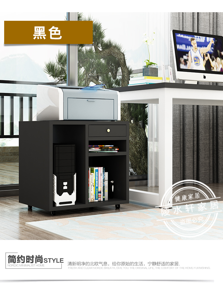 Đơn giản chủ kệ kệ studio đặt máy tính để bàn máy chủ kệ khung hỗ trợ cơ sở máy chủ tủ - Kệ kệ gỗ treo tường
