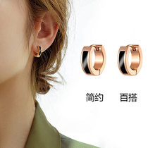 South Korea Earrings Female Design Sense Superior Light Lavish Crowdsourced Pure Silver Autumn Winter 2020 New Tide Ear Buckle Retro Ear Accessories