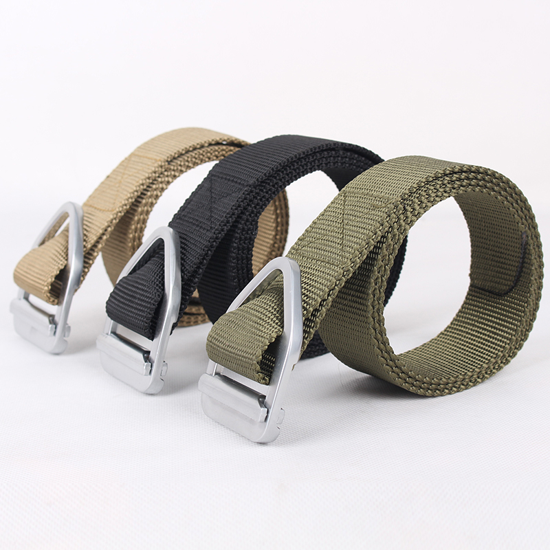 Versatile Tactical canvas outdoor sports nylon Secret Service Black Hawk Men's Army for training combat belts