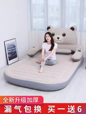 Jiajia You household double inflatable mattress single padded air bed outdoor camping car portable inflatable bed