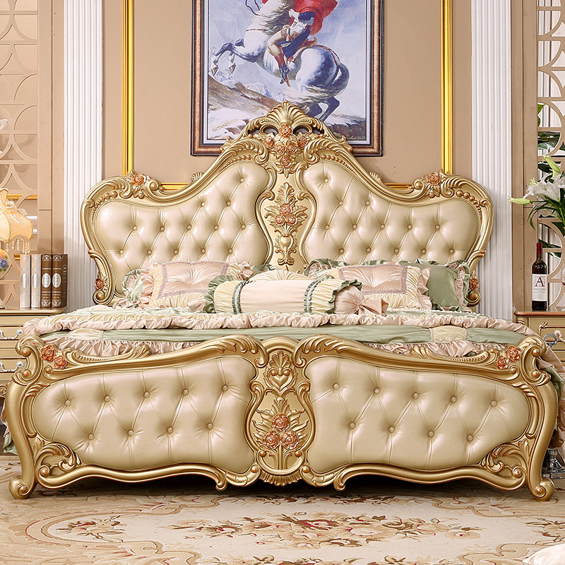 European Bed Double Princess Bed Bedroom French Luxury