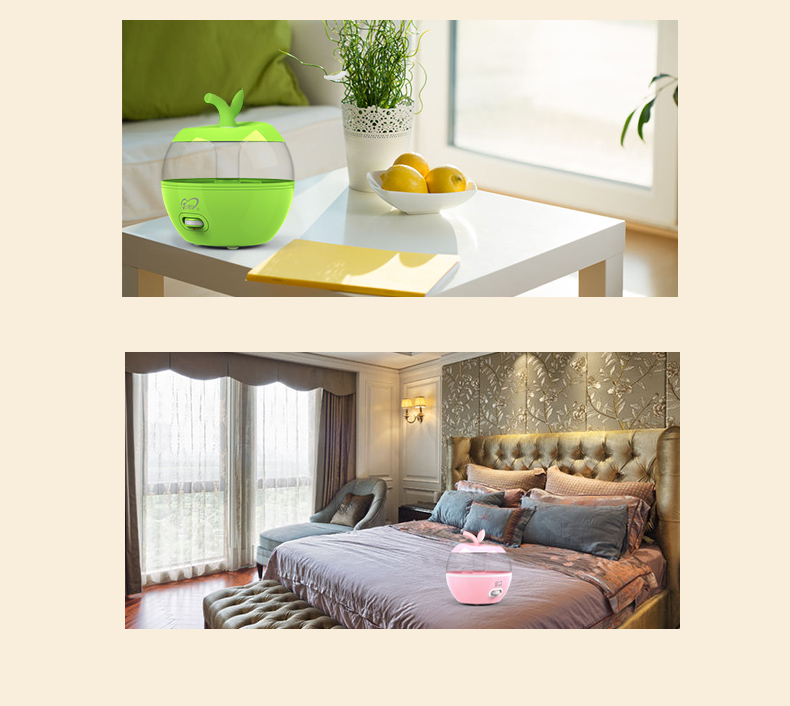 máy tạo độ ẩm cho vườn lan Máy làm ẩm không khí Authentic câm máy lạnh phòng văn phòng nhà thanh lọc mùi hương xịt khoáng mini hydrating - Máy giữ ẩm máy tạo độ ẩm electrolux