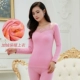 Đồ lót nữ sinh viên mùa thu đông mới cơ sở và áo khoác cashmere ấm áp cổ tròn Áo len cotton dày ấm áo giữ nhiệt lót lông