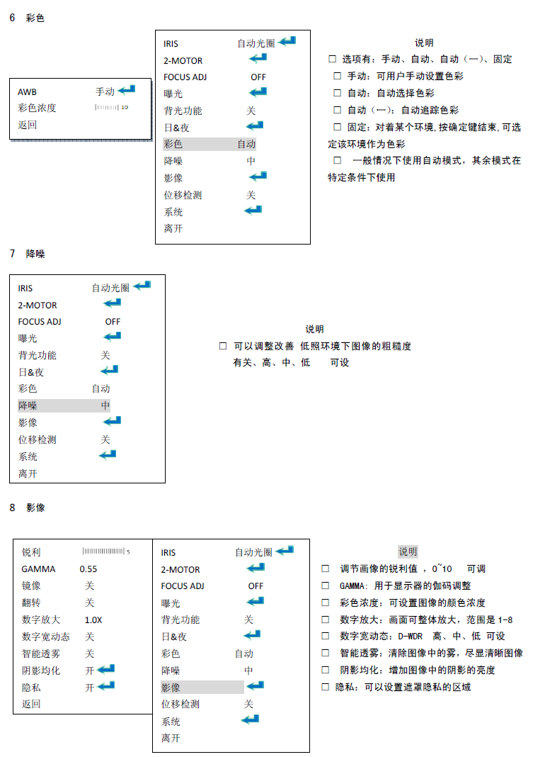 IP-камера hd-sdi枪机60帧率/庭审监控头1080p变焦数字3g-sdi摄像机教学直播 Beach/goers