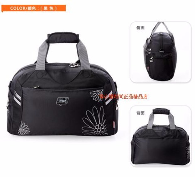 Túi du lịch Hengdeli xách tay dung tích lớn nữ không thấm nước túi duffel nylon túi du lịch khoảng cách ngắn vai Túi xách 3988 - Túi du lịch túi du lịch gấp gọn