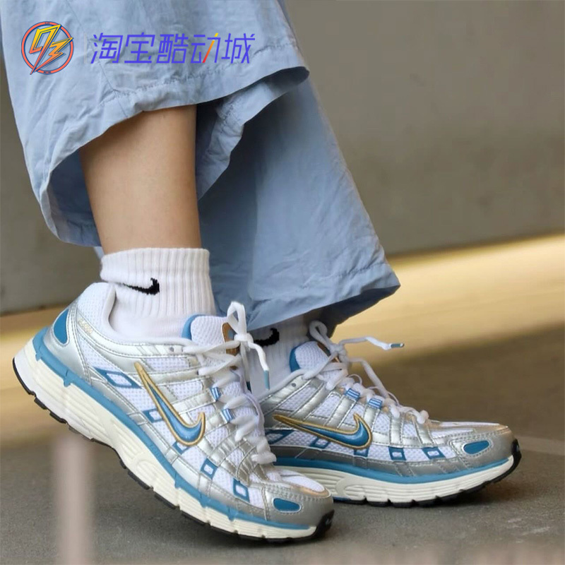 Nike P-6000 Lightweight and Comfortable Running Retro Dad Shoes Sports Casual Shoes Cd6404-002