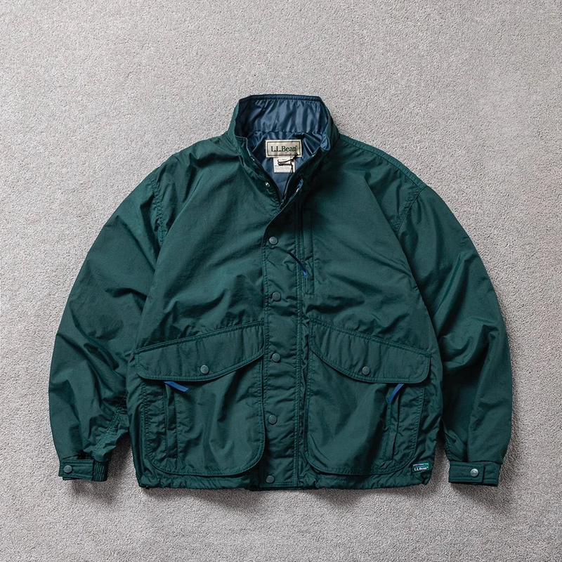 In Stock L.L Bean Windy Ridge Jacket Outdoor Waterproof Stand Collar Nylon Jacket for Men In Stock L.L Bean Windy Ridge Jacket Outdoor Waterproof Stand Collar Nylon Jacket for Men