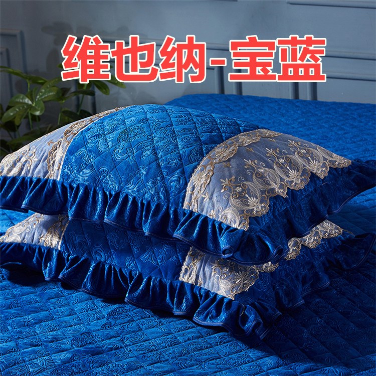 Công chúa châu Âu phong cách gối ren ren 2 đơn quilted quilted người lớn cộng với vỏ gối bông tìm hiểu một cặp gối ôm cho bà bầu