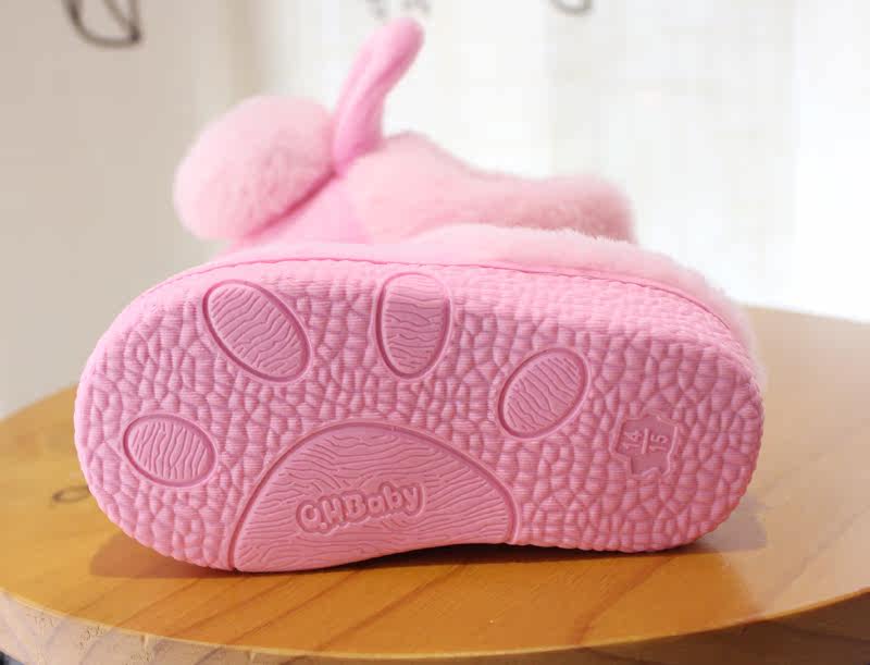 Pantoufles enfants en coton pour hiver - semelle autre - Ref 1005820 Image 10