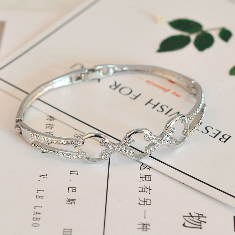 Vòng tay gió lạnh nữ phiên bản Hàn Quốc của vòng tay vàng hồng cá tính đơn giản vòng tay sinh viên mỹ tinh tế Sen mật ong trang sức bạn gái vòng vàng 18k kiểu mới
