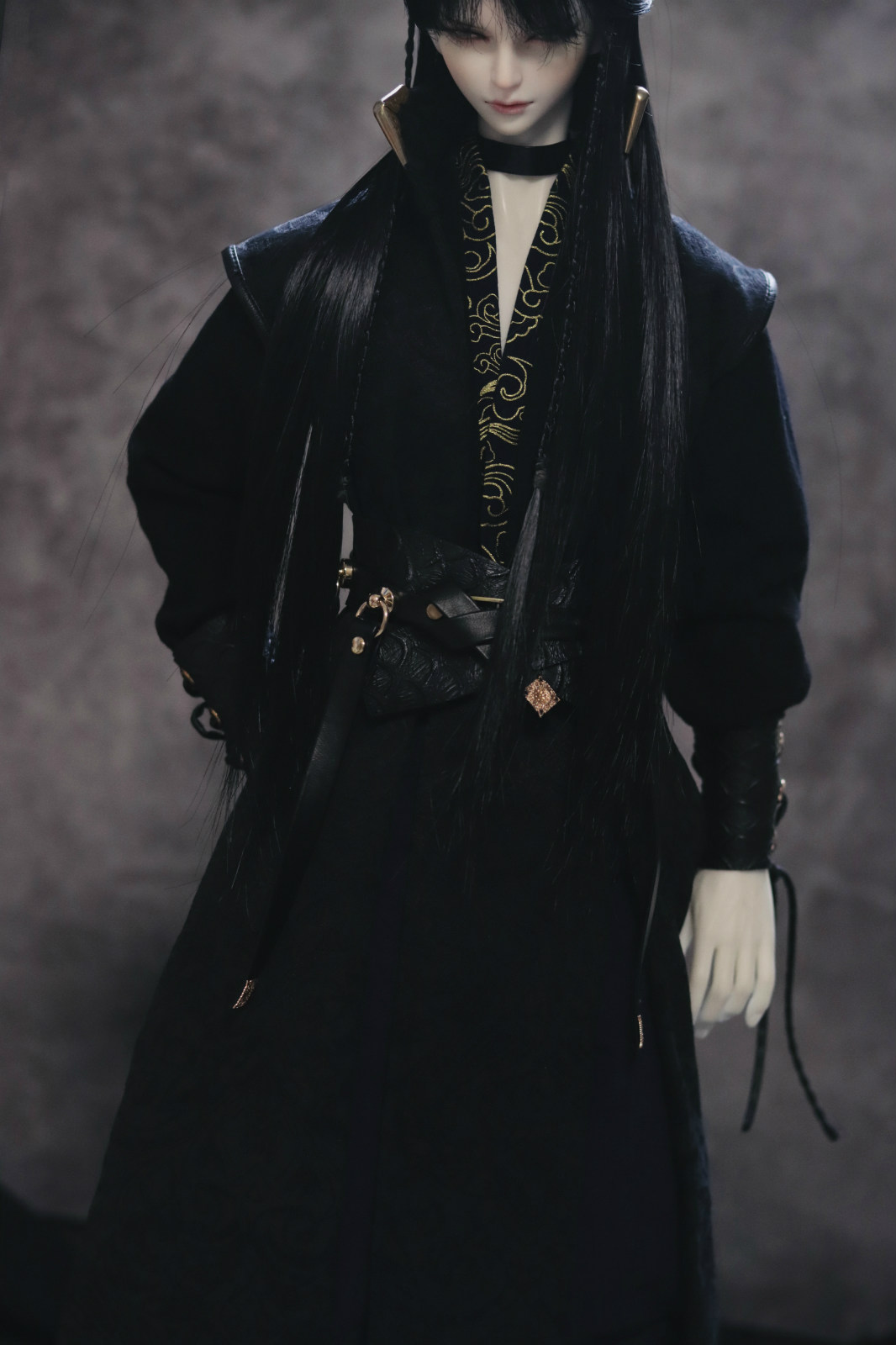 (Linyuan)BJD three-point ancient style baby with ancient costume martial arts strong baby clothes Uncle Pu Uncle Zhuang Uncle custom full style