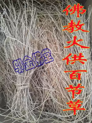 (In stock) Buddhist fire for special hundred knots of grass 500 grams 1kg for Buddha eight Rui thing longevity grass
