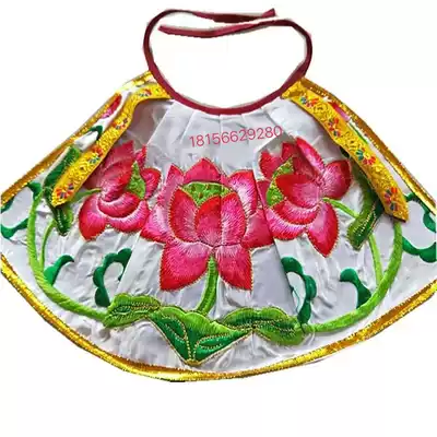 Customized Buddhist supplies 30cm golden lotus Lotus cloak Buddha gown statue shawl Lotus cloak