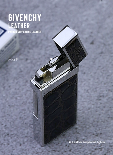 Givenchy, японская оригинальная зажигалка, крокодил