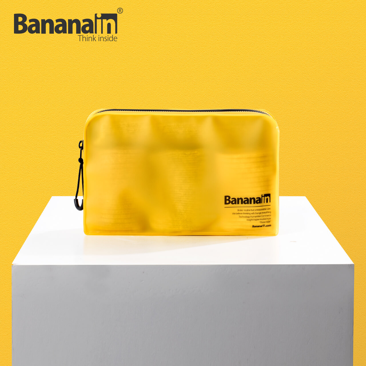 Bananain Banana Interior Wash Bag Large Capacity Women's Makeup Bag Toiletries Waterproof Male Portable Travel Containing