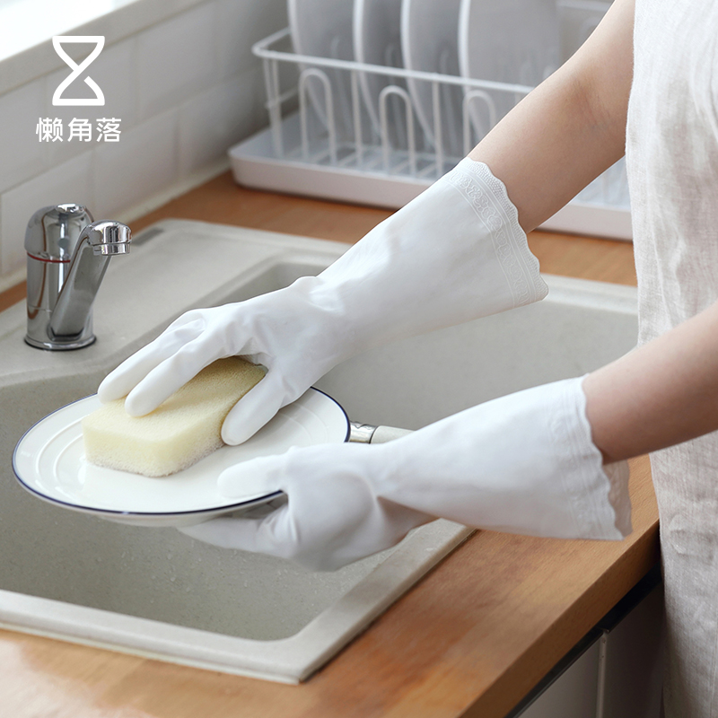 Lazy corner Waterproof Handwashing Dishwashing Dishwashing Hospitality GlovesKitchen Cleaning Cleaning Cleaning Cleaning Cleaning Cleaning Cleaning Cleaning Clothing Rubber Gloves Woman