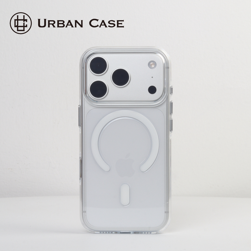 Urban Case Original Color [Transparent] Magnetic Case Suitable for iPhone 17 Pro Max, Apple 16 Pro Max Wireless Charging Anti-Yellowing Protective Case, Simple and High-End Feel, 2026 New Model