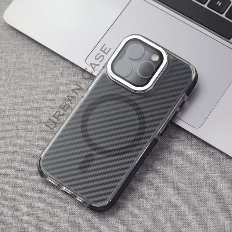 URBAN Carbon Fiber Kickstand iPhone Case