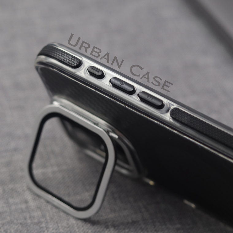 URBAN Carbon Fiber Kickstand iPhone Case