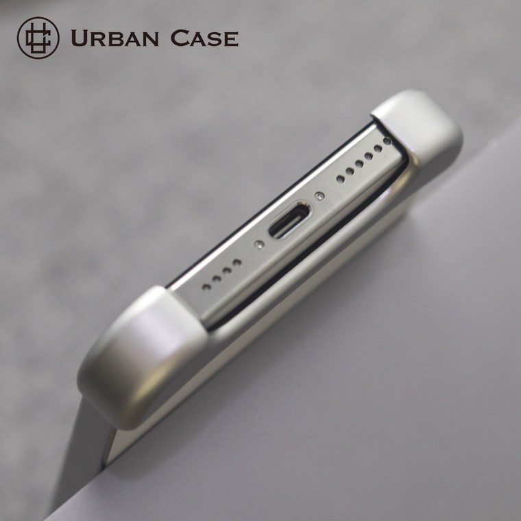 Urban Gold Frame Minimalist Black Accents iPhone Case