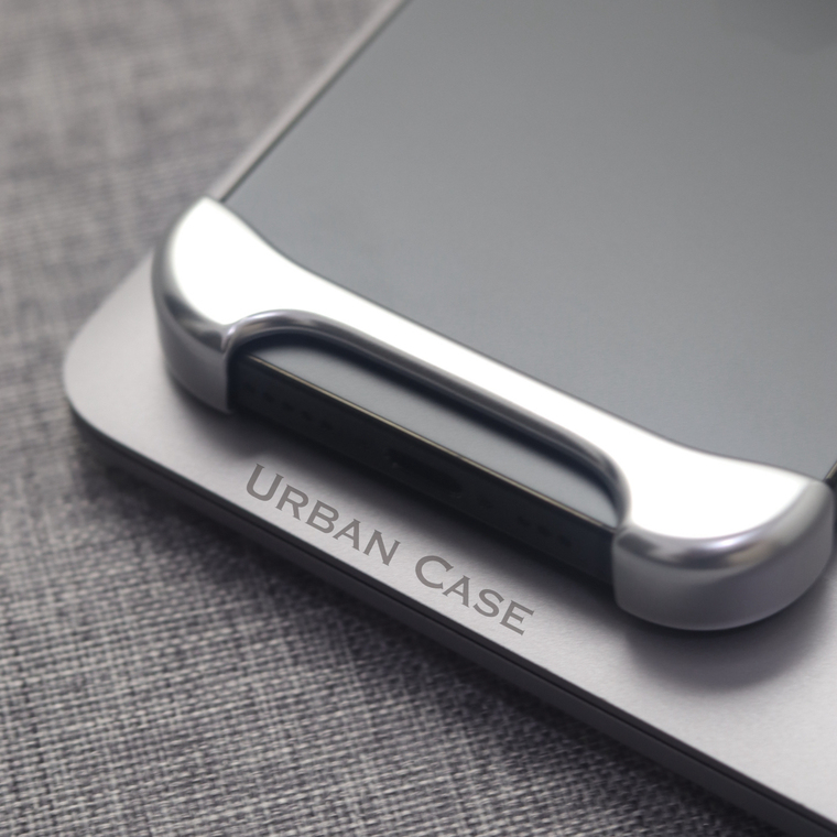 Urban Gold Frame Minimalist Black Accents iPhone Case