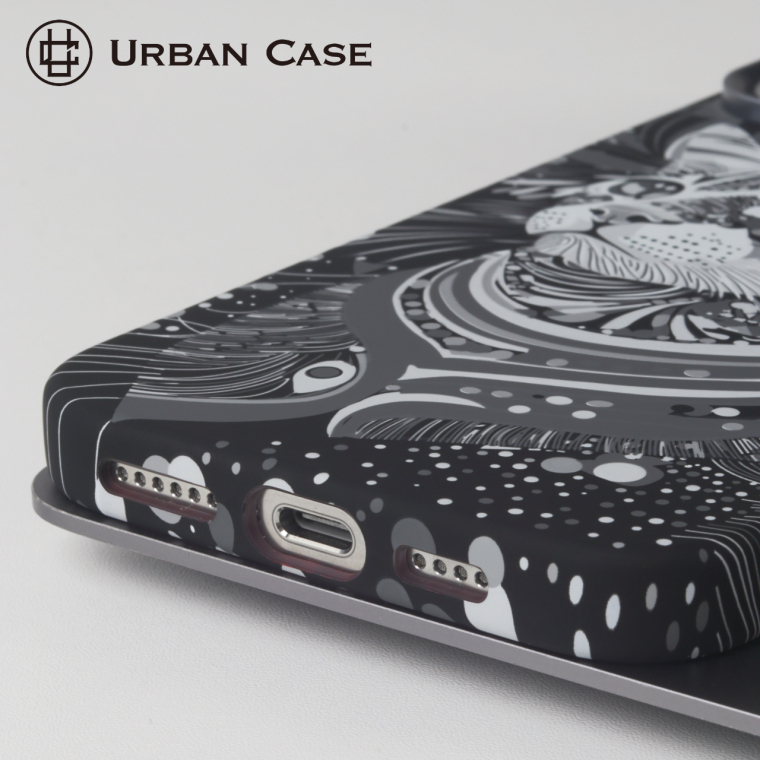 Urban Leopard Stars Mountains Art iPhone Case